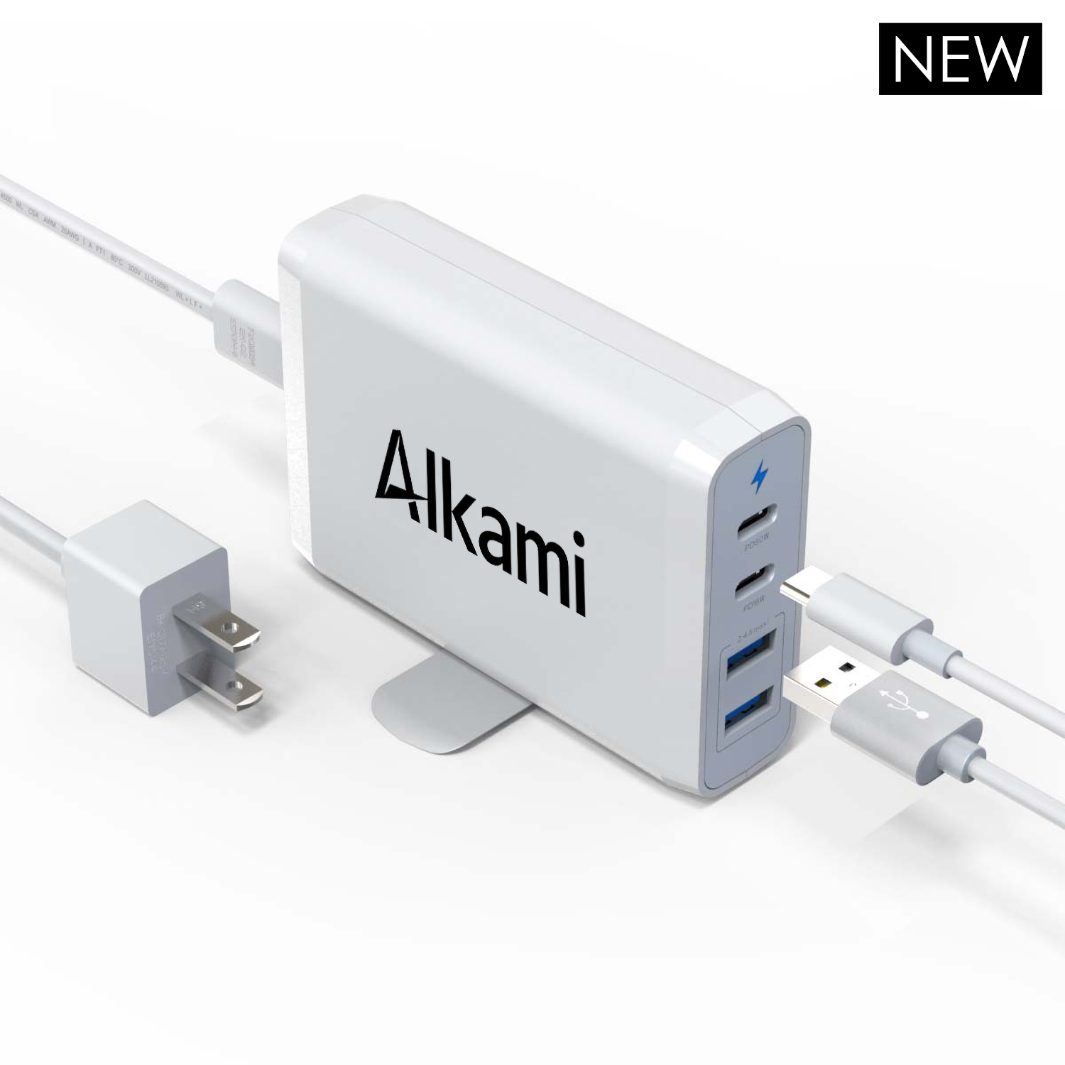 X90 Power Station 90W Desktop and Travel Power Adapter