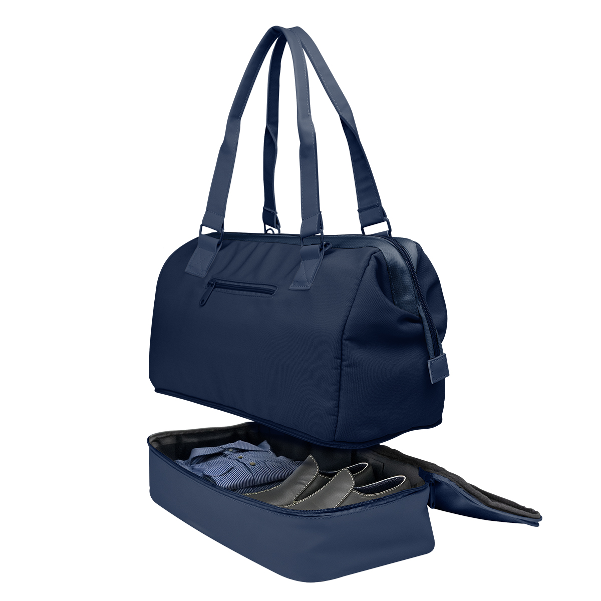 The Weekender Mini Travel Bag With Drop Bottom 6