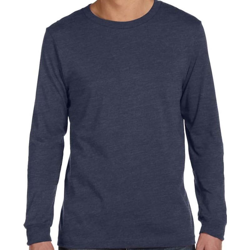 Bella Mens Jersey Long-Sleeve T-Shirt 4