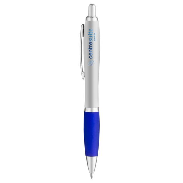 Curvaceous Matte Silver Ballpoint 43