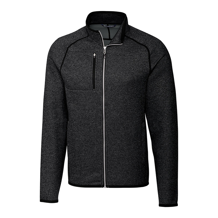 Cutter & Buck Mainsail Sweater-Knit Men's Full Zip Jacket 2