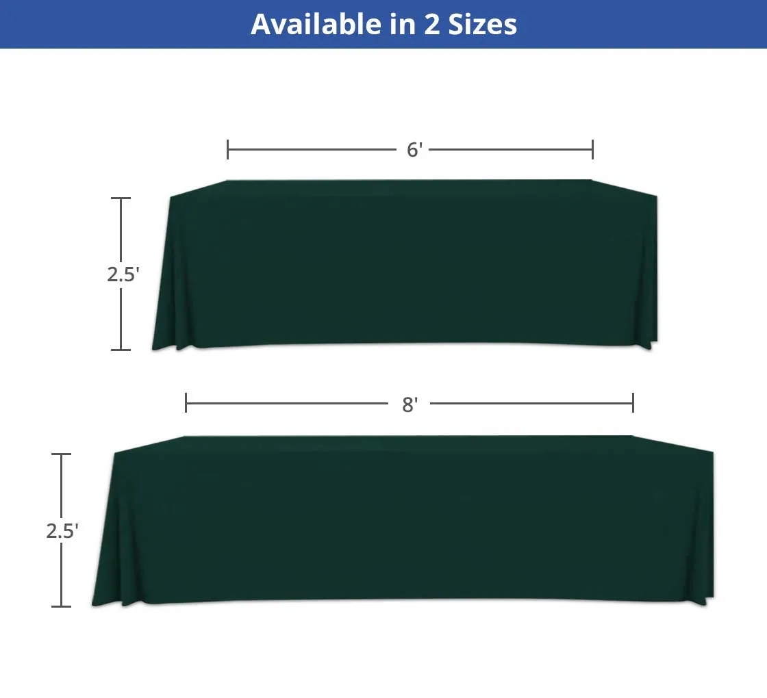 Convertible / Adjustable Table Covers (8' x 2.5') 4