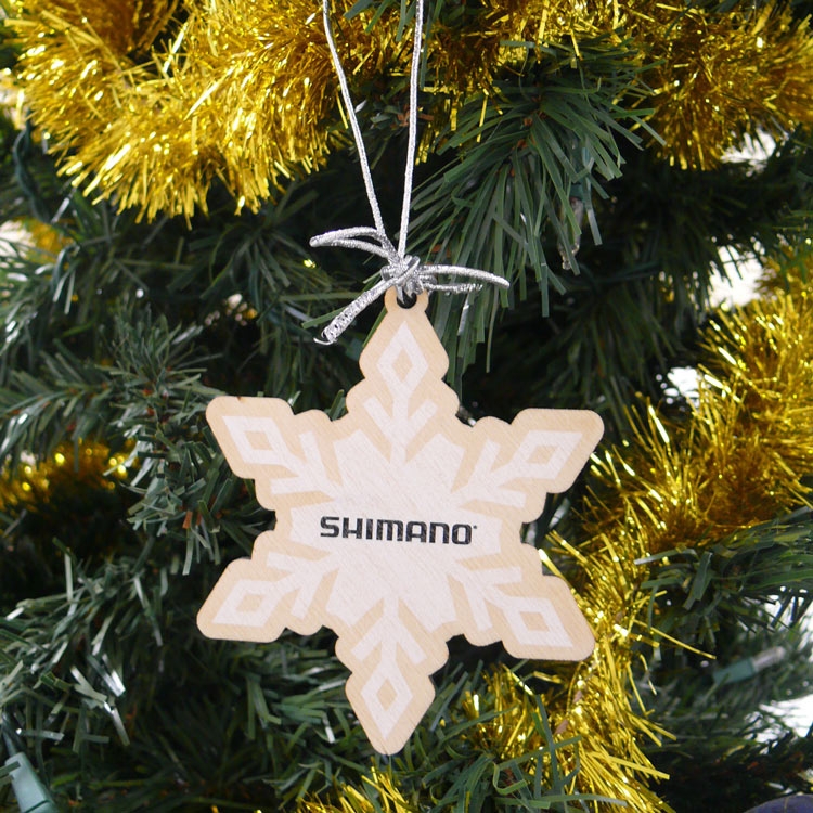Wood Ornament Snowflake