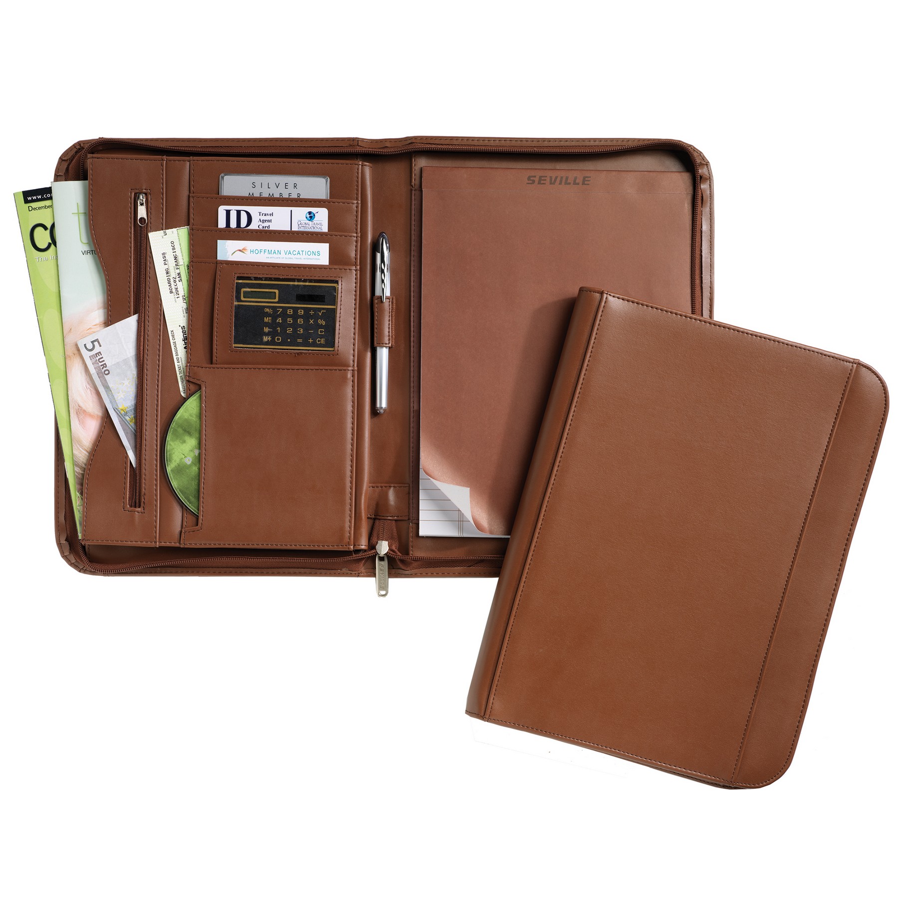 Deluxe Padfolio WithLeather Folio Matte Finish For Office 13
