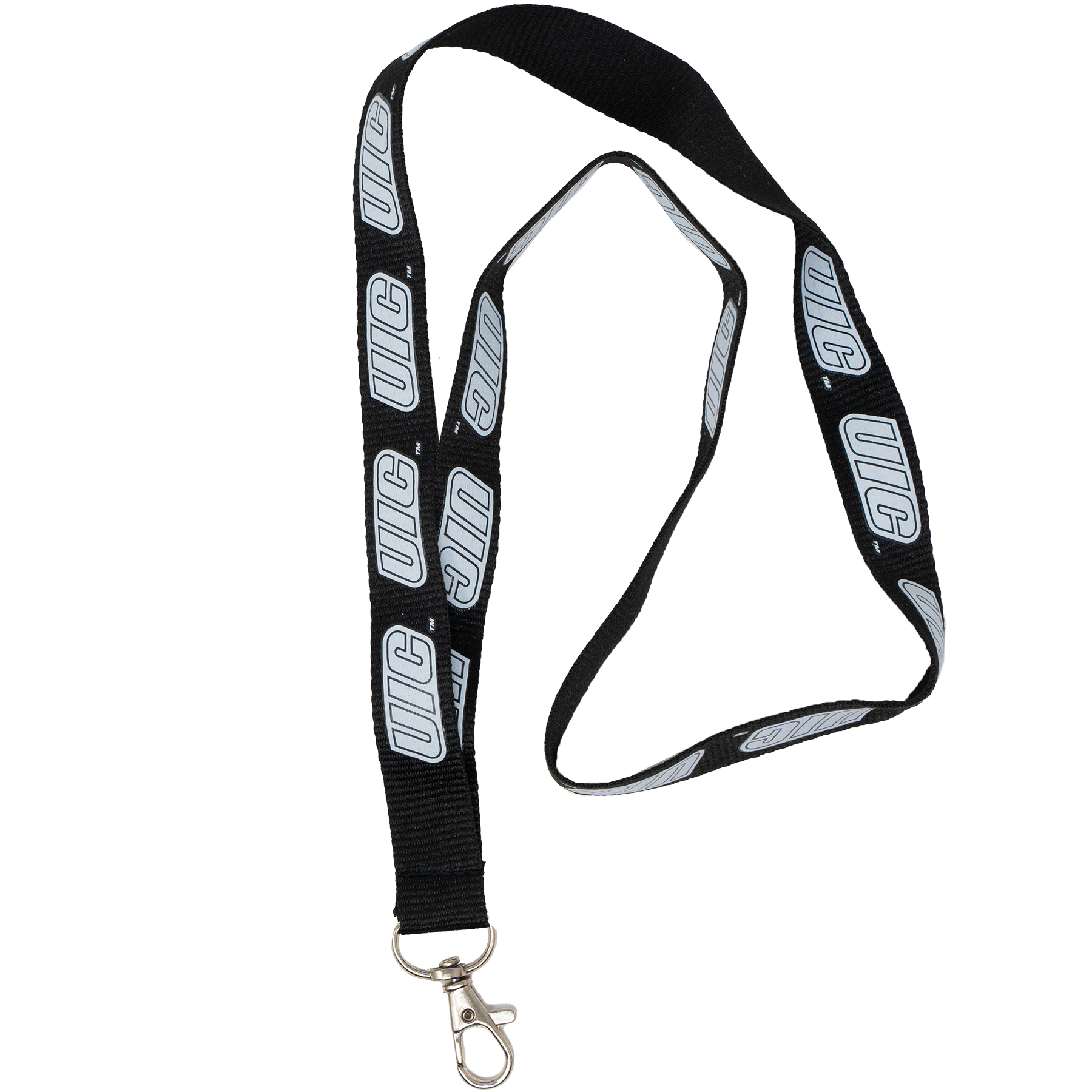 Silkscreened Flat Polyester Lanyard: 3/4" W x 36" L 17