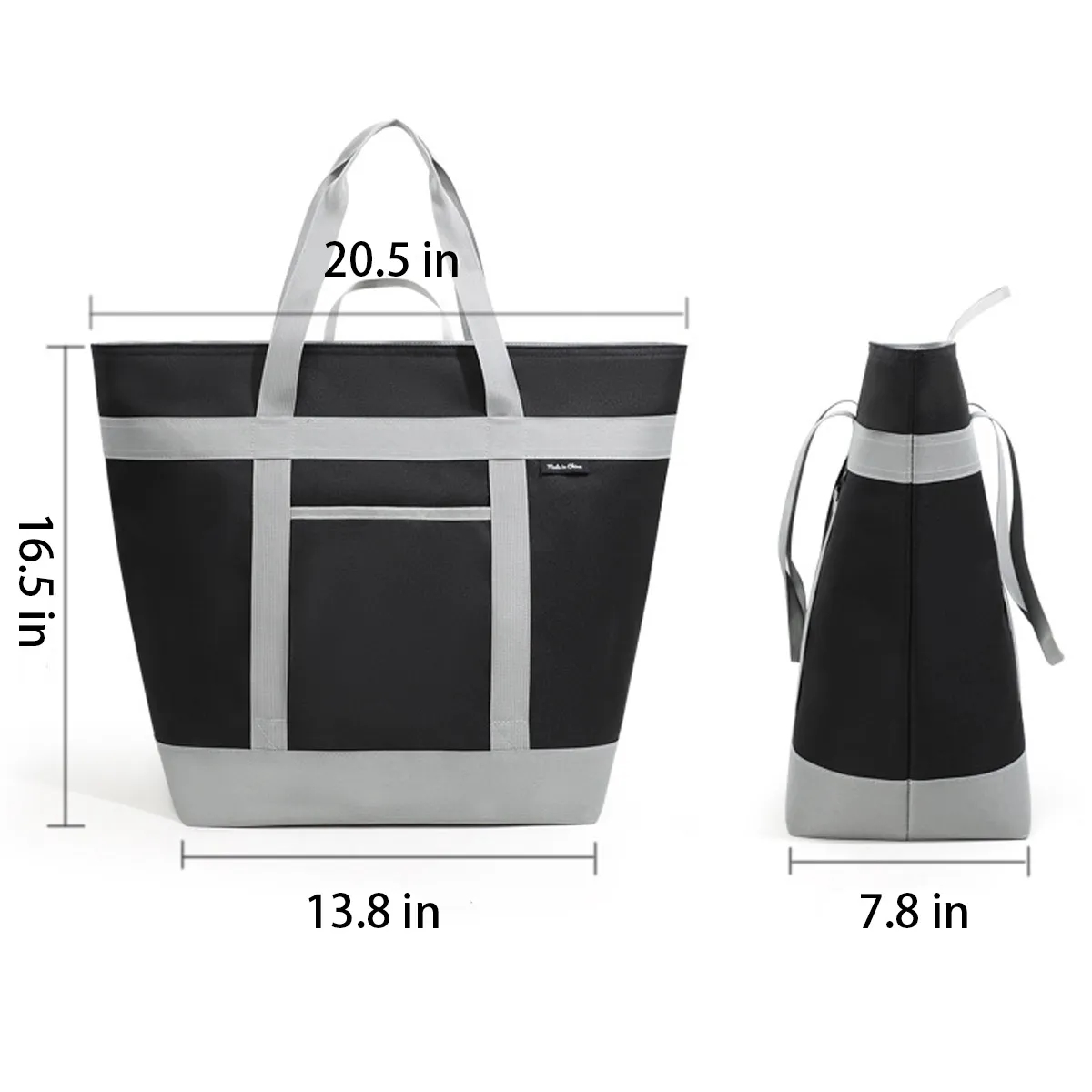 Outdoor Picnic Insulated Tote Aluminum Foil Thermal Bag 3