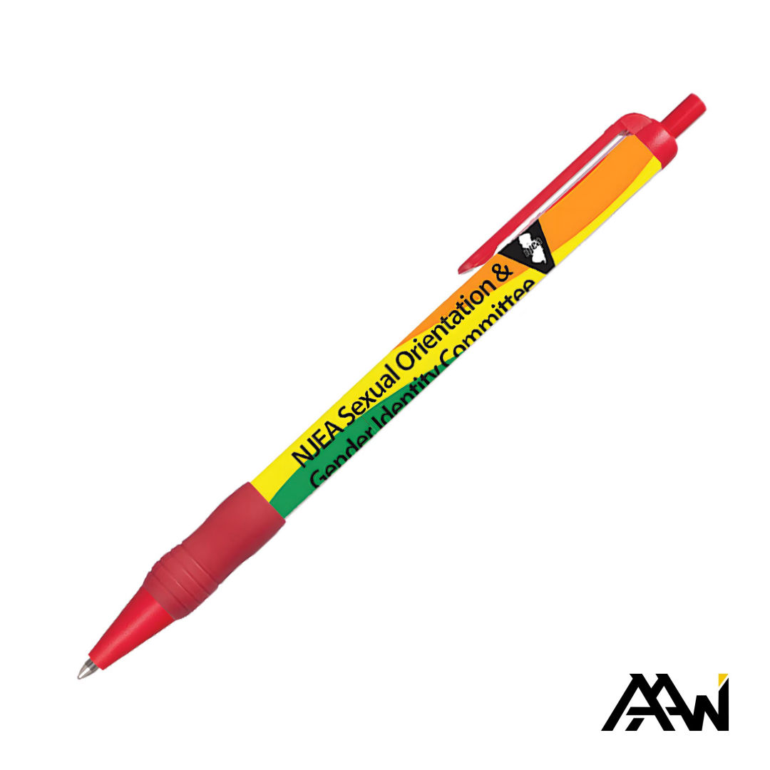 Value Slim Grip Pen Vividprint™ Barrel & Matte Colored Trim 18
