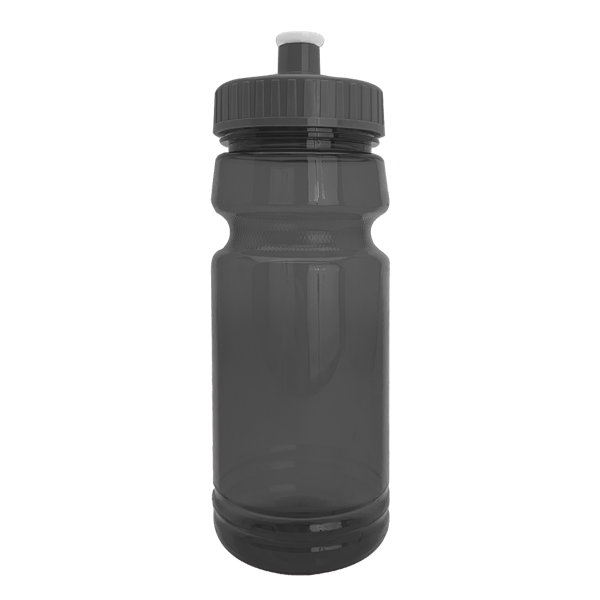 Cycle 24oz Recycled Transparent Bike Bottle w/Push-Pull Lid 36