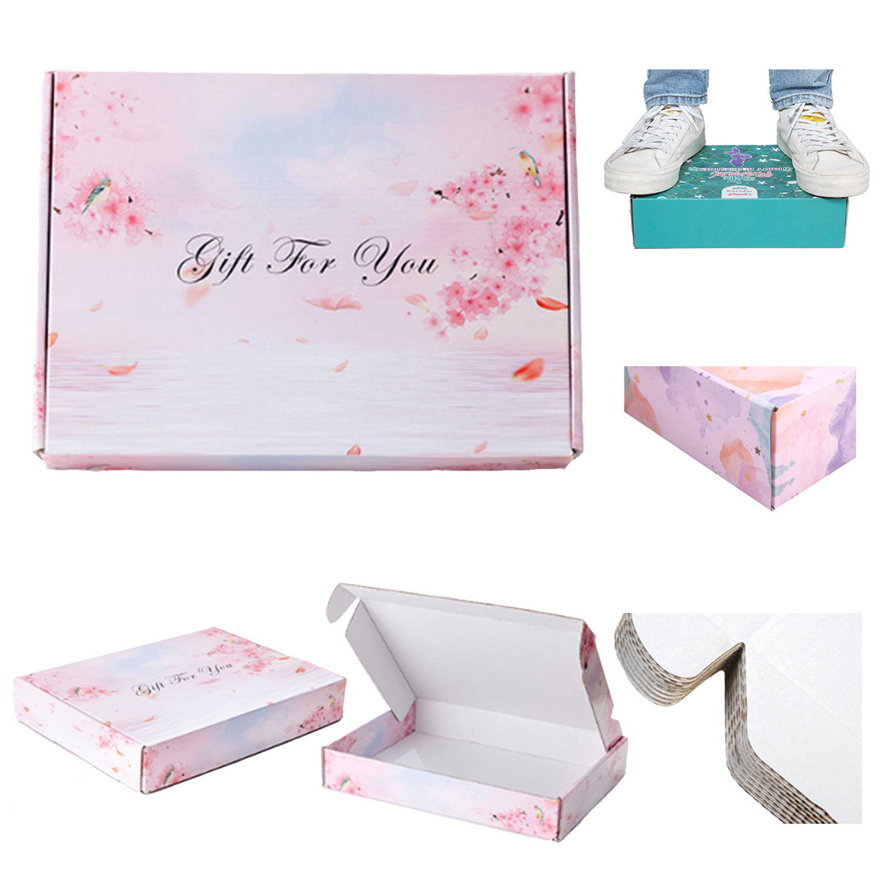 Clothes Pizza Express Gift Custom Packing Box 2