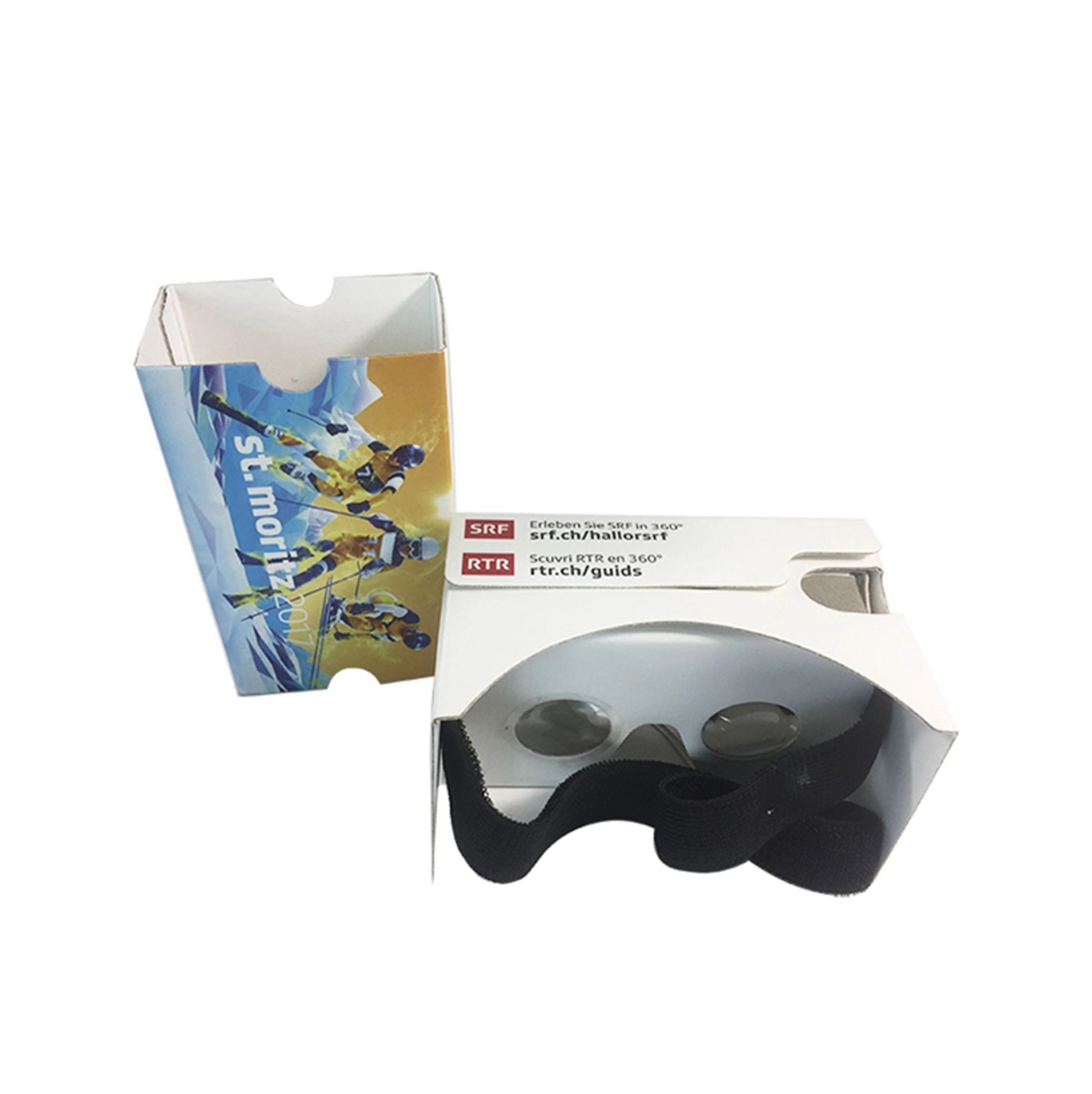 Full color google cardboard 2.0 with strap 11