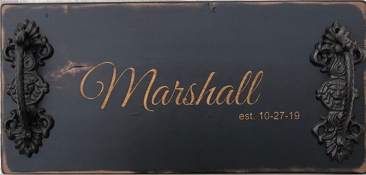 Medium Personalized Tray 6