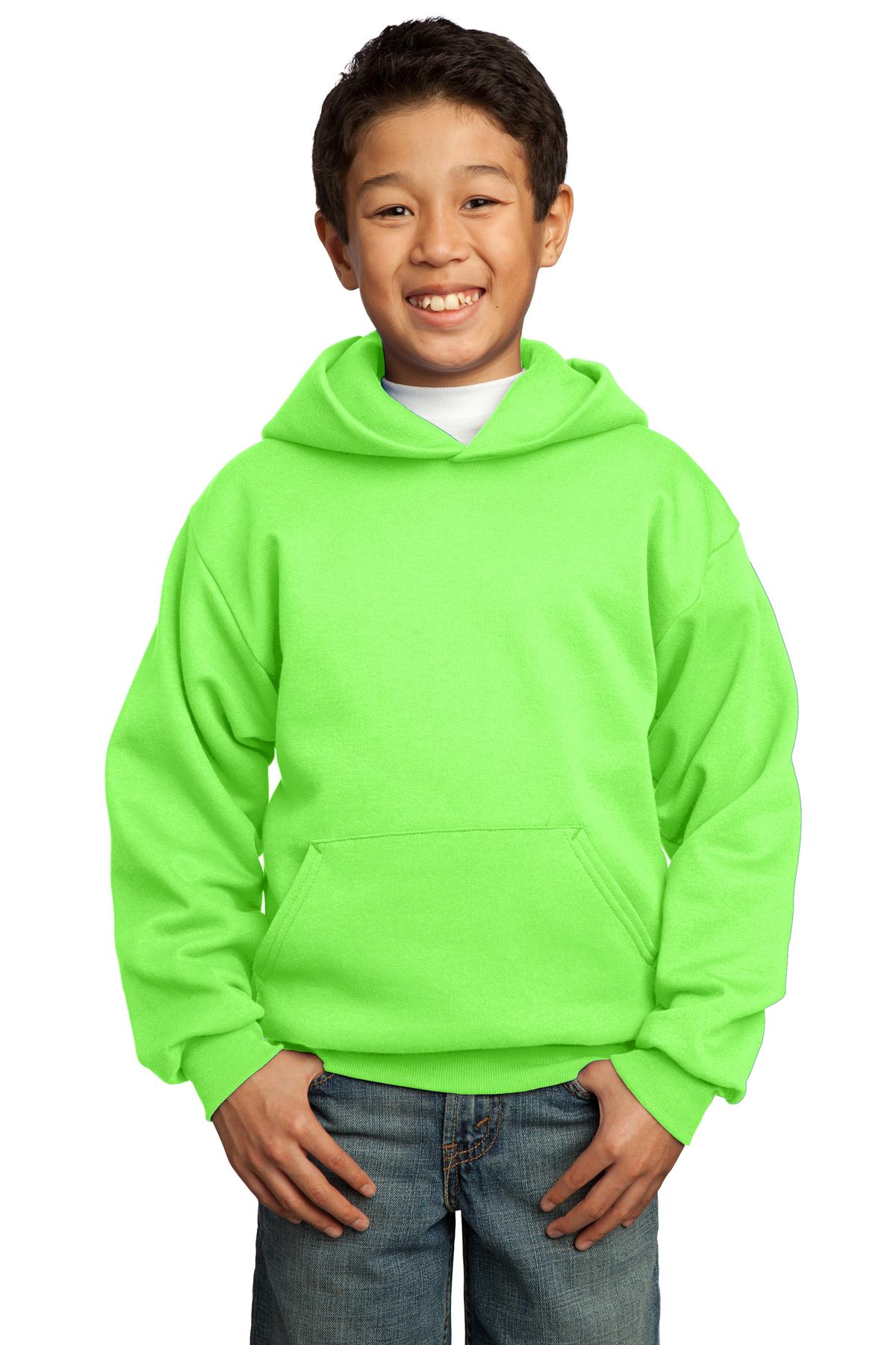 Port & Company® Youth Core Fleece Pullover Hooded Sweatshirt 101