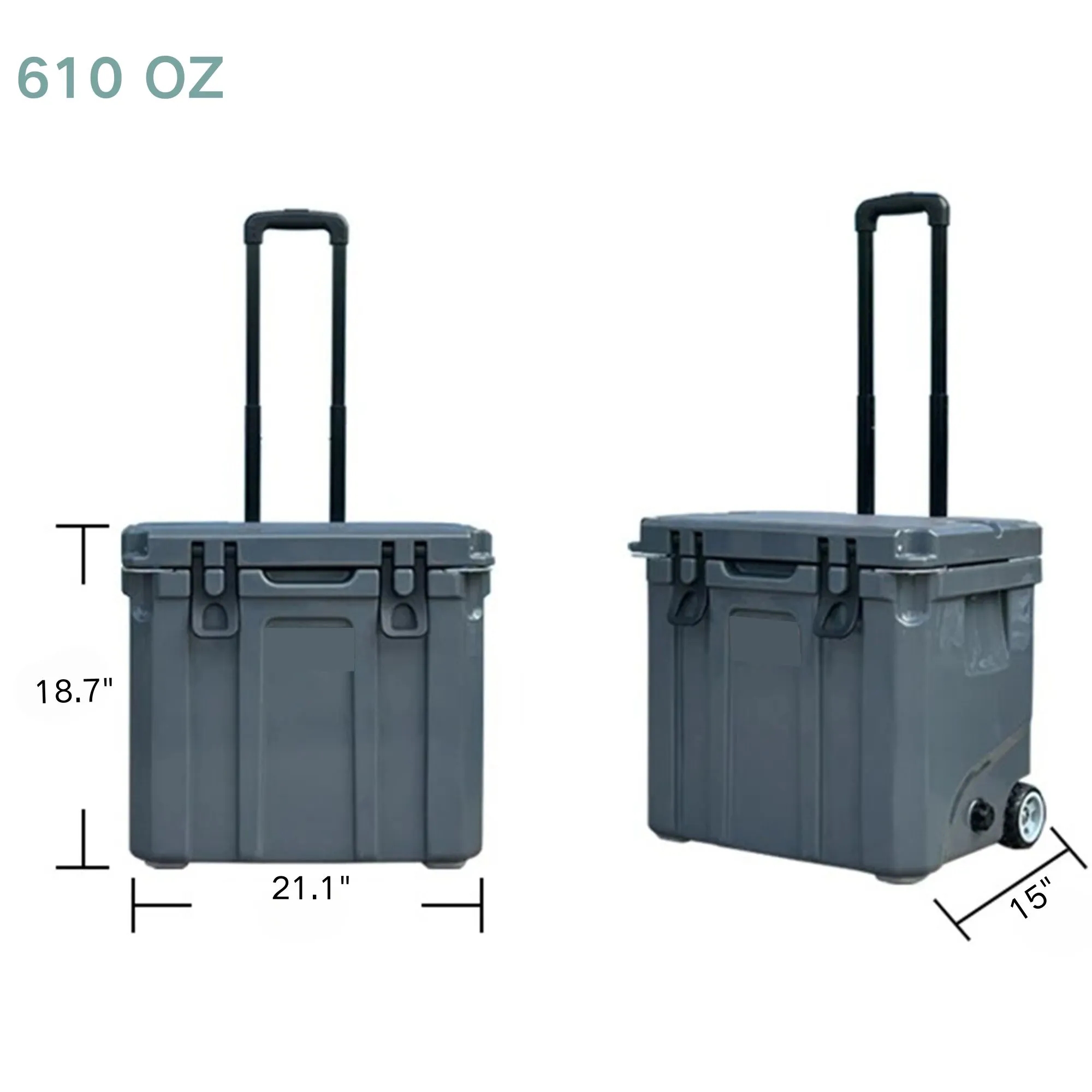 37QT Insulated PE Luggage Cooler 8