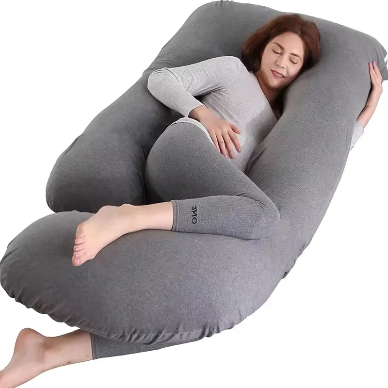 High Density U Shaped Full Body Maternity Pregnancy Pillow 2