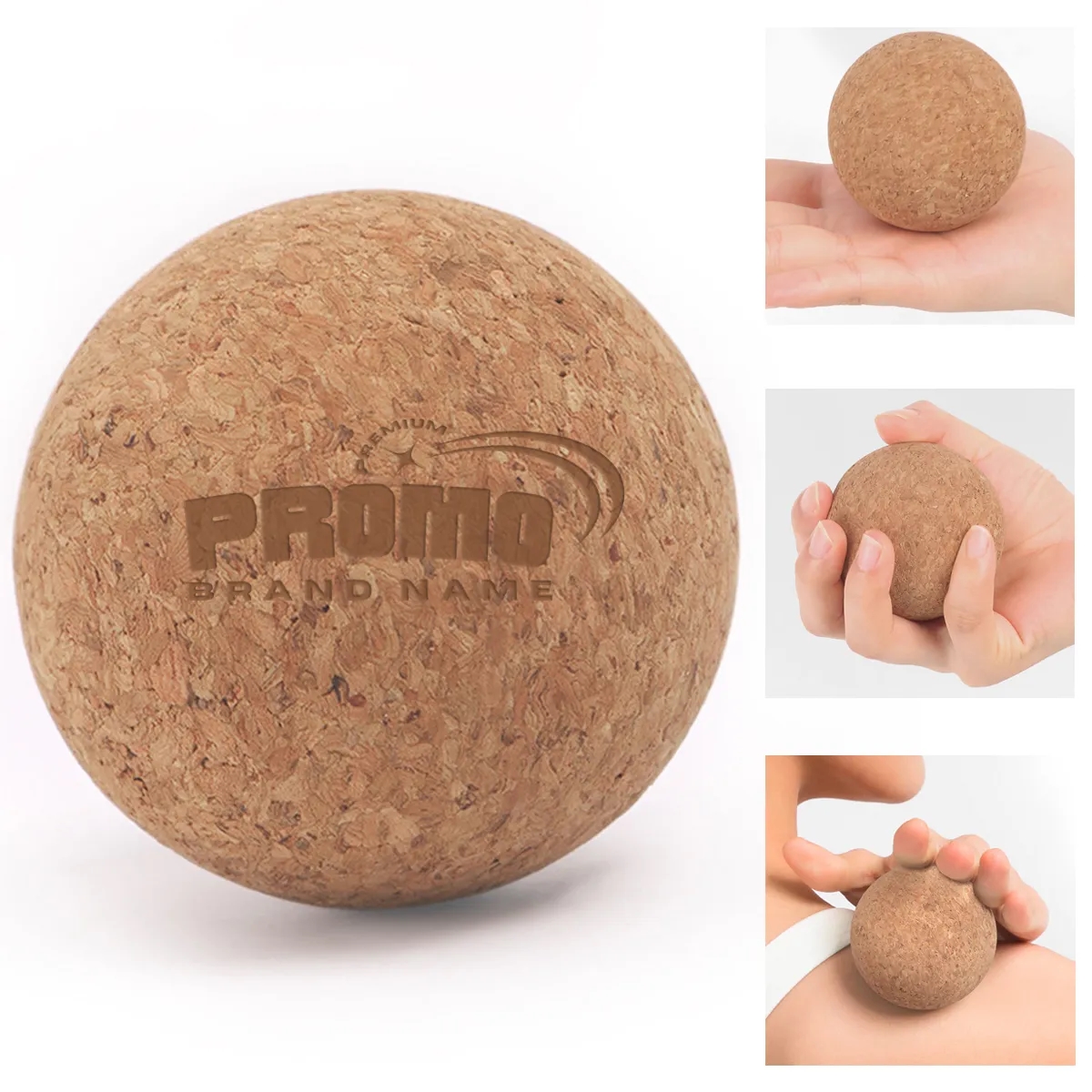 Cork Massage Yoga Ball Therapy for Muscle Pain Relief 2