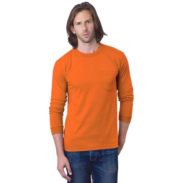 Unisex Pocket Long Sleeve Crew 14