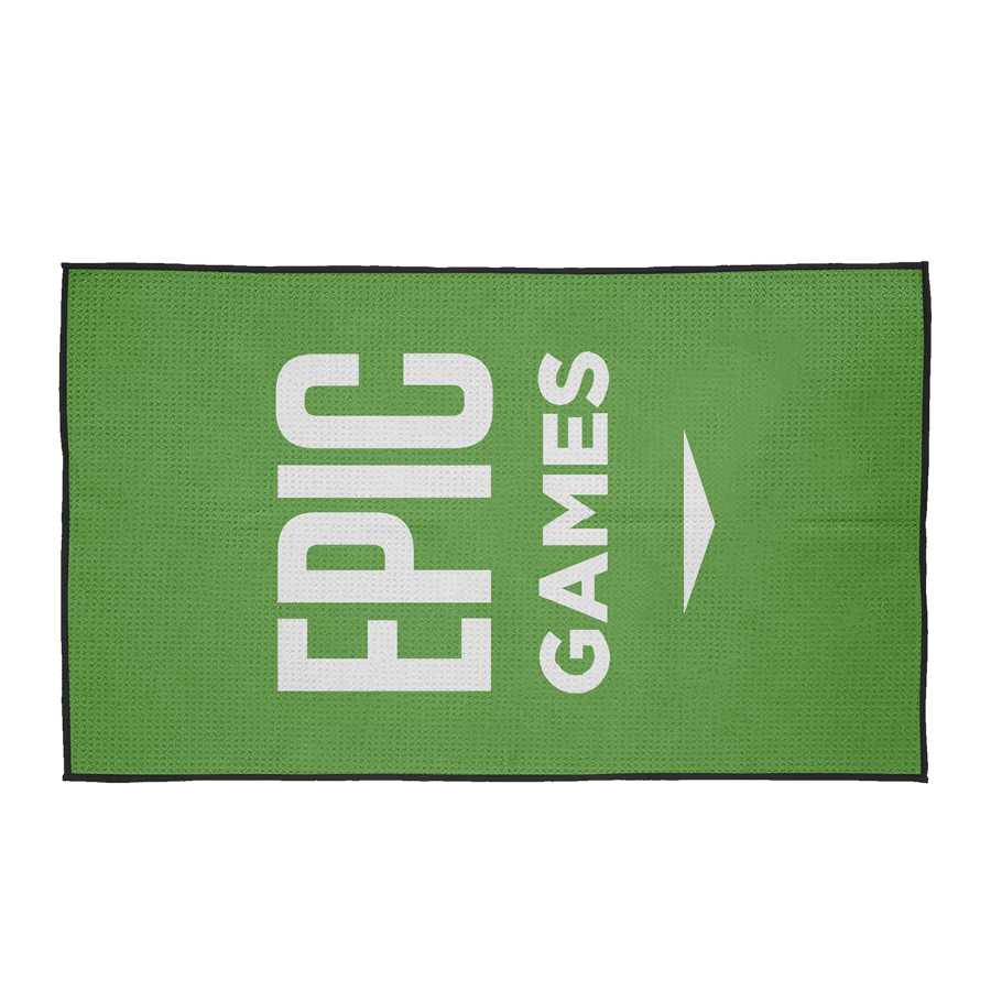 Microfiber Velour Golf Towel with Carabiner