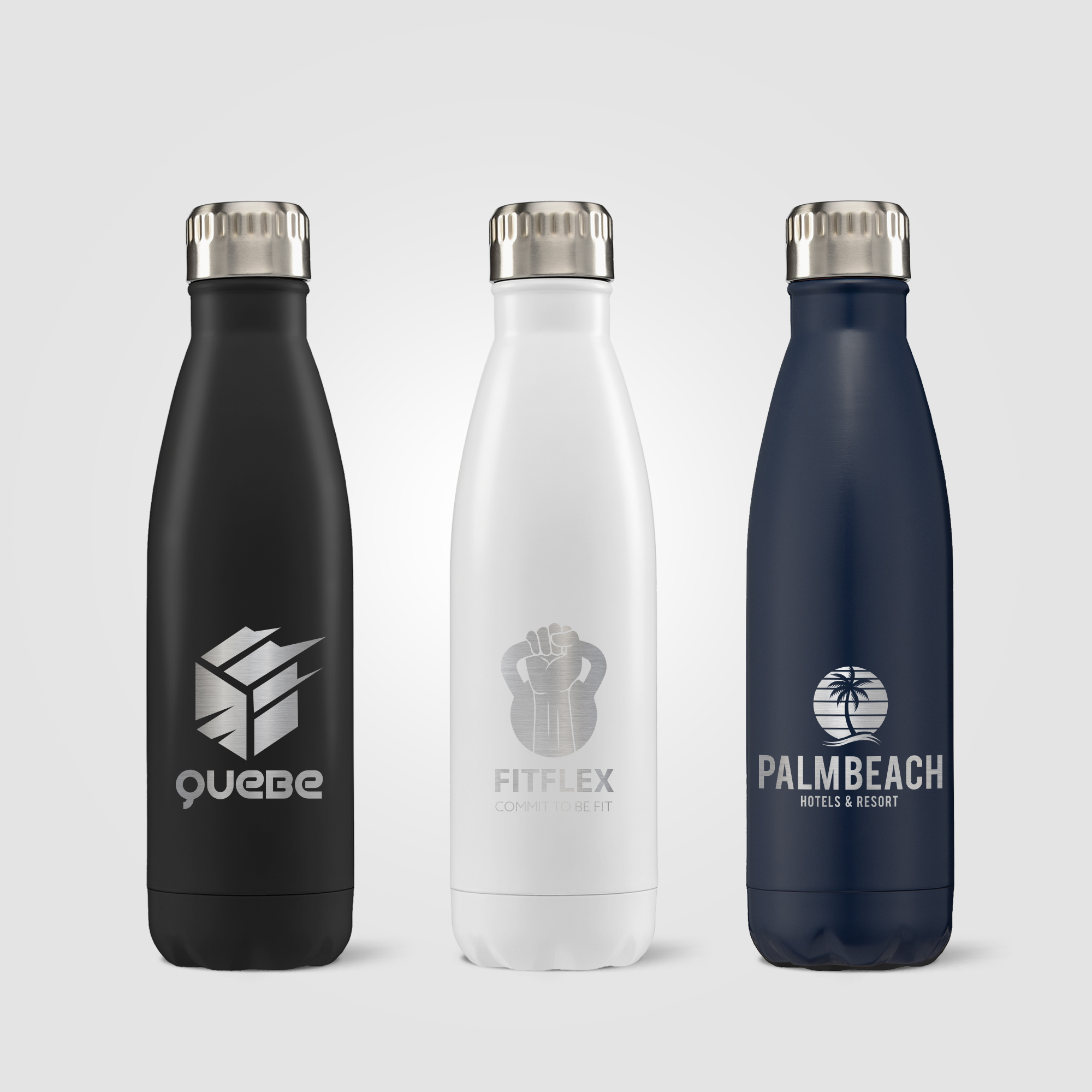 Ibiza - 16 oz. Double-Wall Stainless Bottle 24