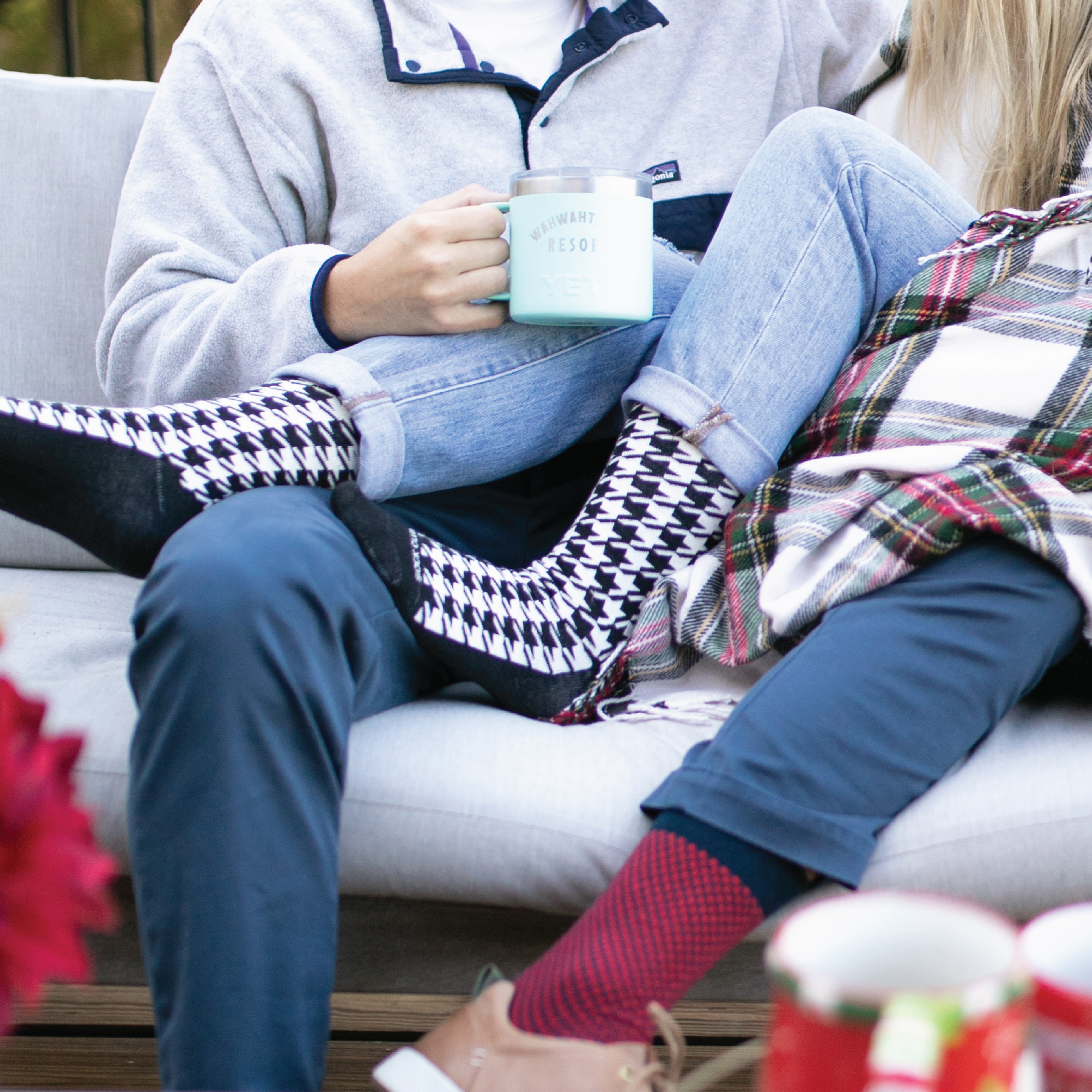 Over the Calf Winter Socks - Cozy Warmth for Cold Weather - American Made 2