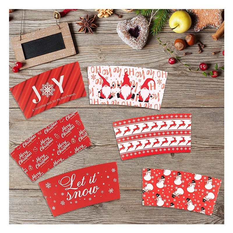 Christmas Coffee Tea Cup Sleeves 3