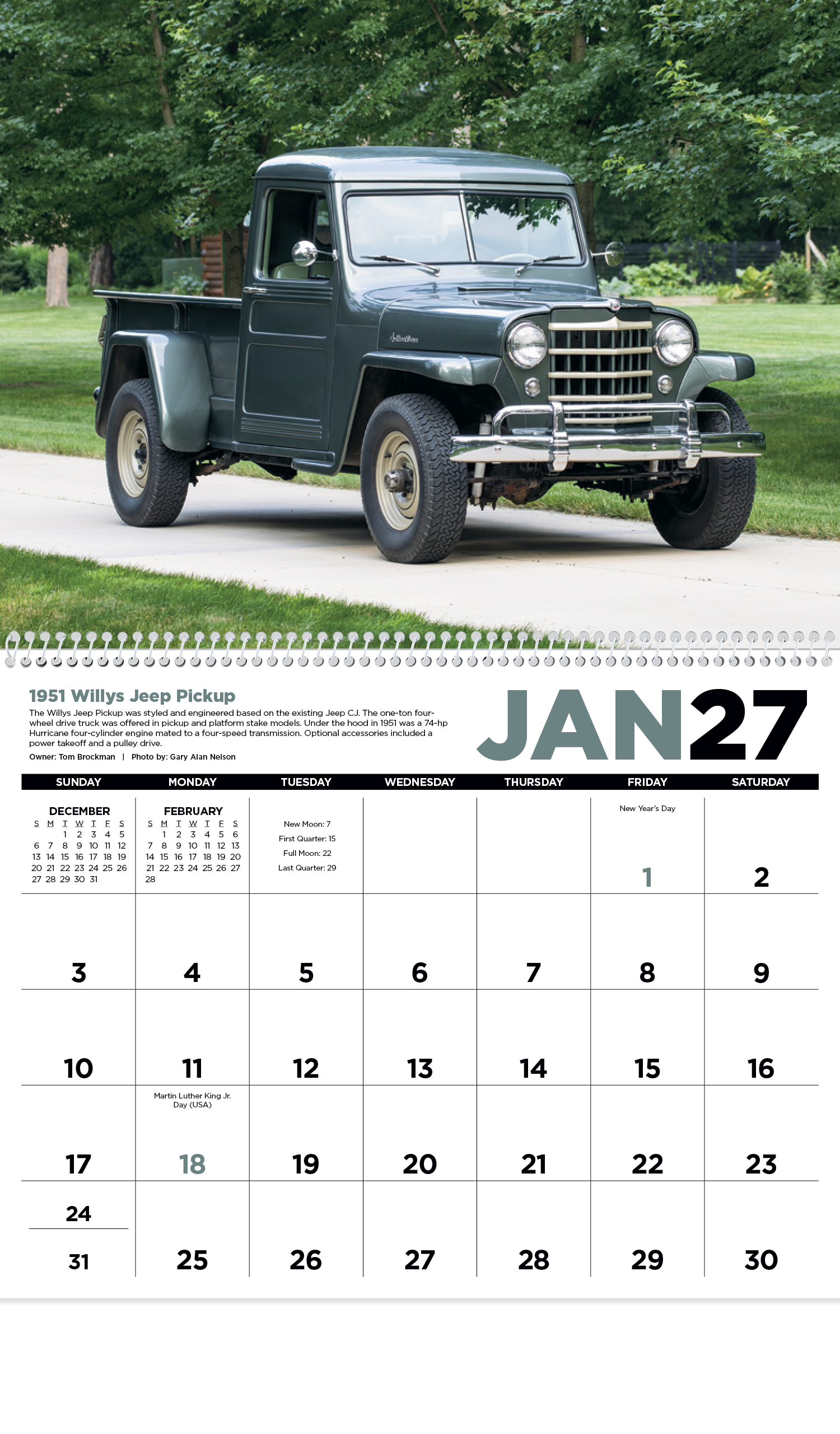 Triumph® Calendars Antique Trucks Calendar 62