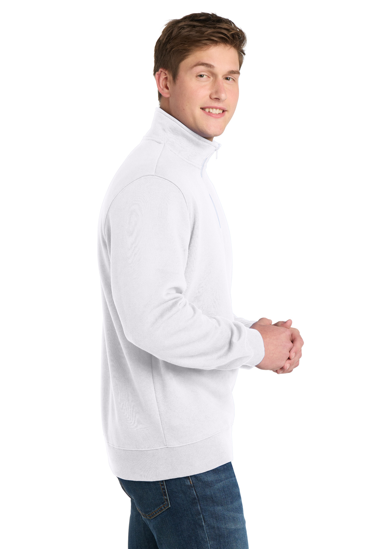 Sport-Tek 1/4-Zip Sweatshirt. ST253, custom hoodie or sweatshirt with logo imprint 46