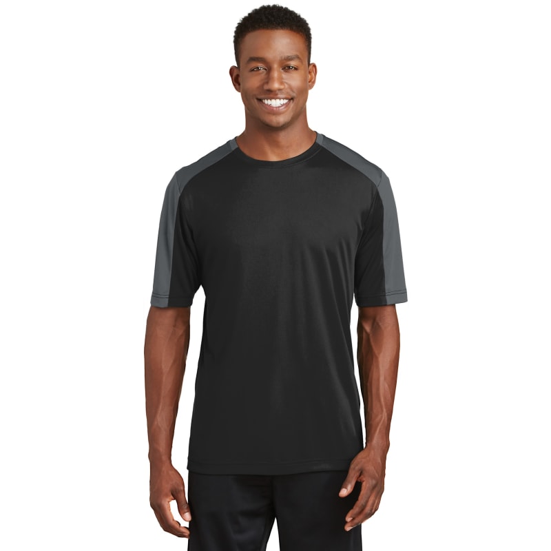 Sport-Tek PosiCharge Competitor Sleeve-Blocked Tee. 11