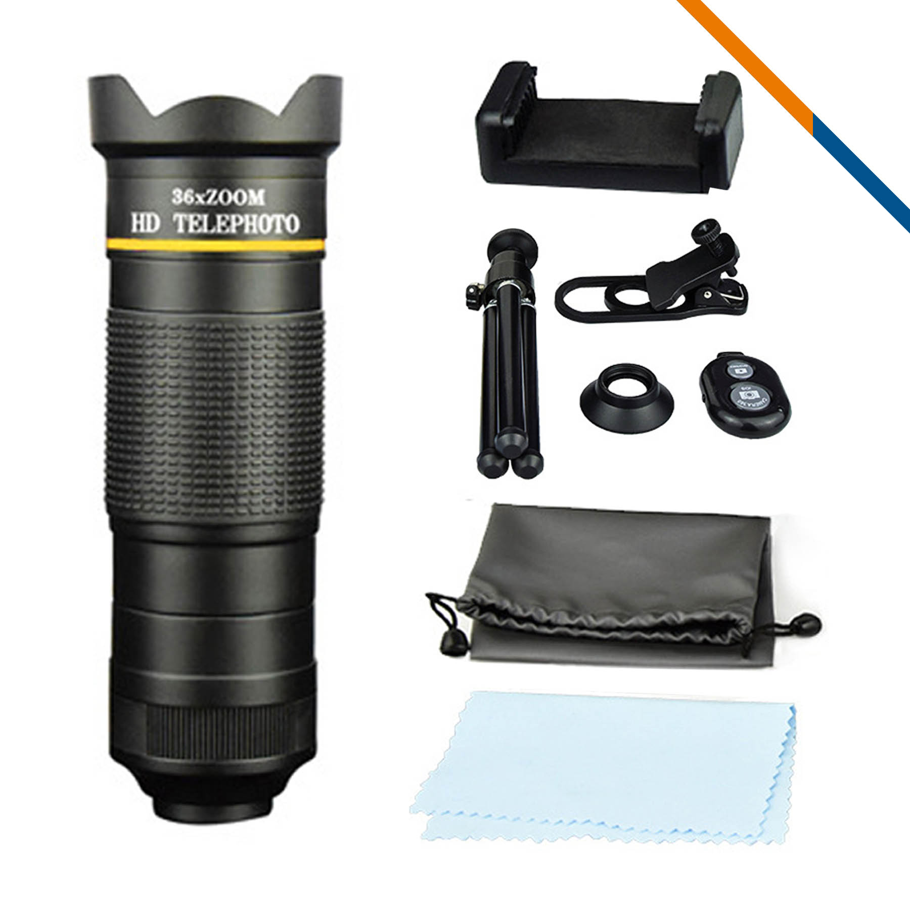 FarSight 36X Retractable Zoom Phone Lens Kit 4
