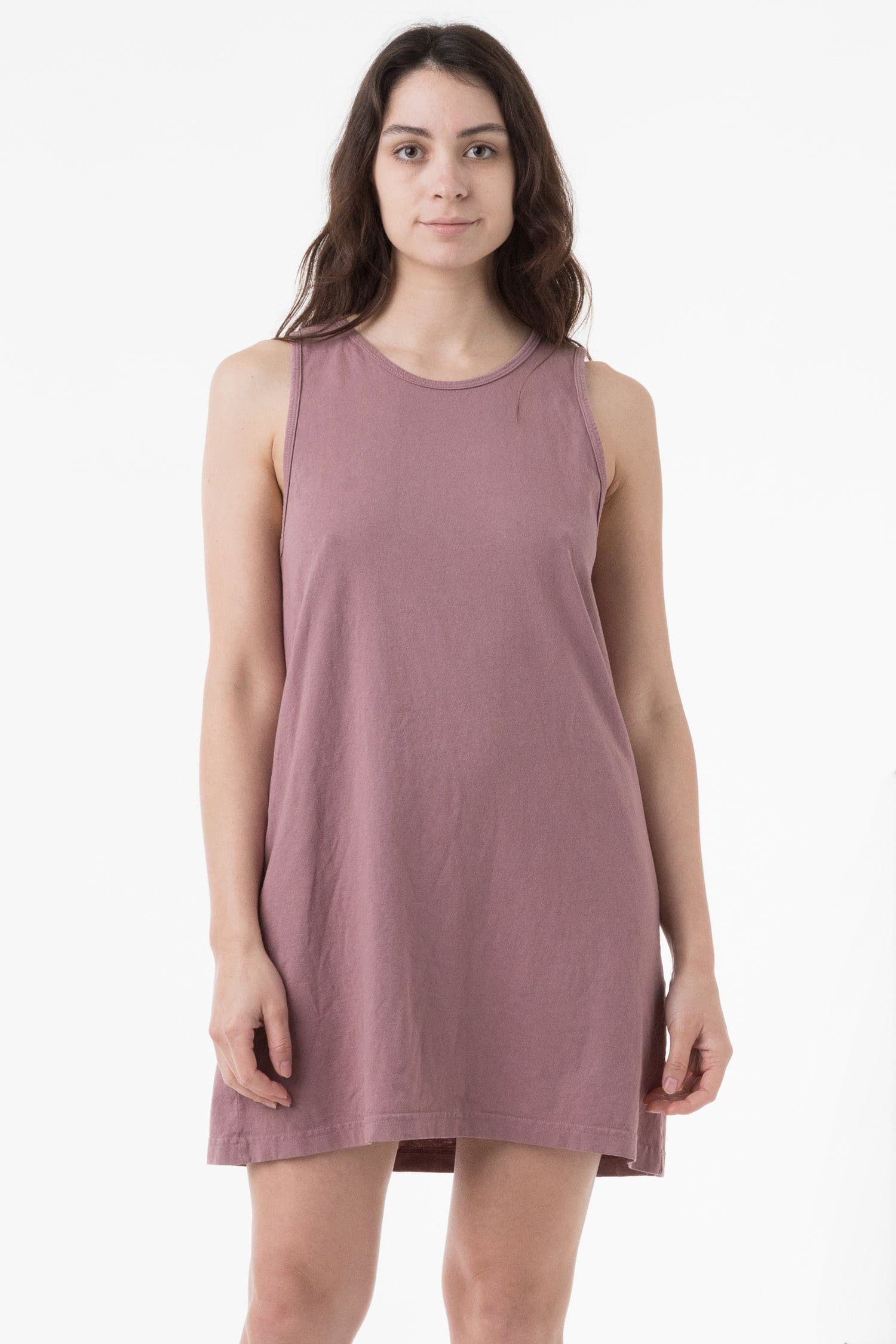 6.5 OZ GARMENT DYE TANK DRESS 6