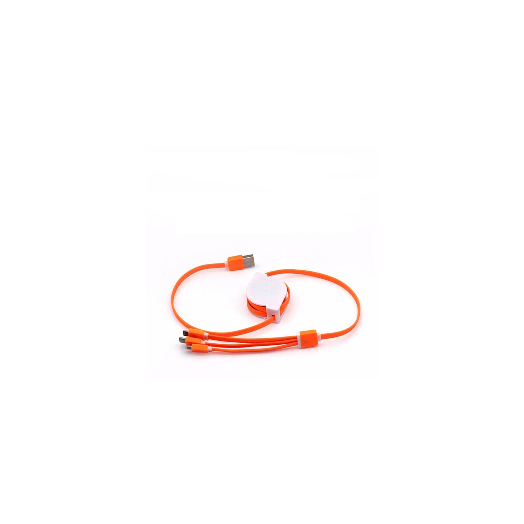 3-In-1 Magic USB Retractable Mobile Charging Cable 1