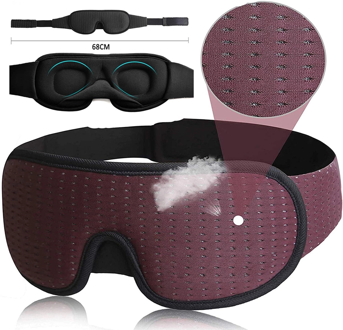 3D Breathable Eye Mask 2