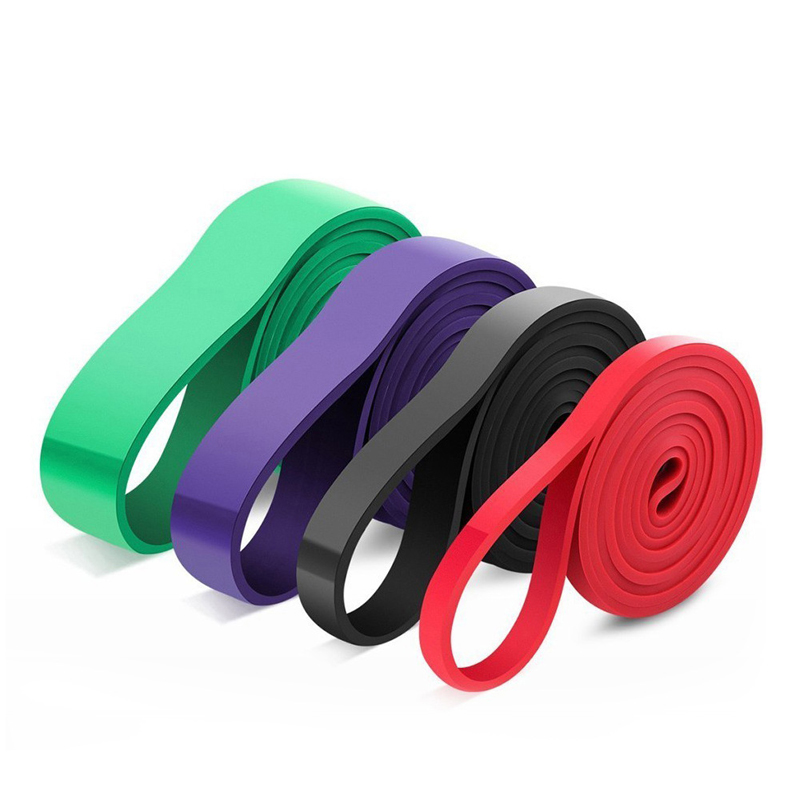 Custom Fitness Stretching Exercise Latex Loop Resistance Bands 2