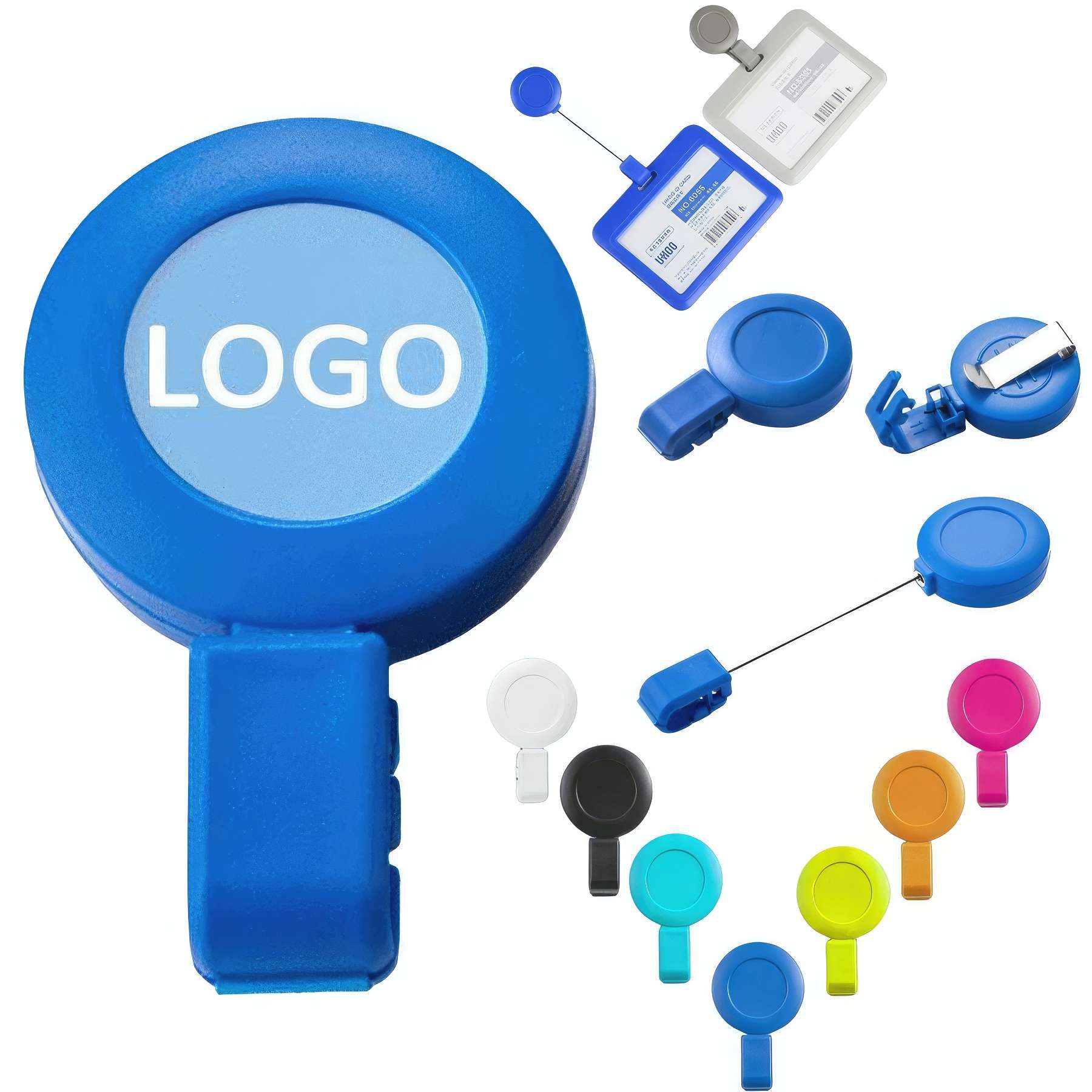 Retractable Badge Holder Clip 2