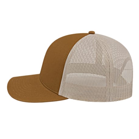 Cap America Poly/Cotton Trucker Mesh Back Cap 91