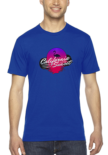 American Apparel Fine Jersey Short Sleeve Tee 117