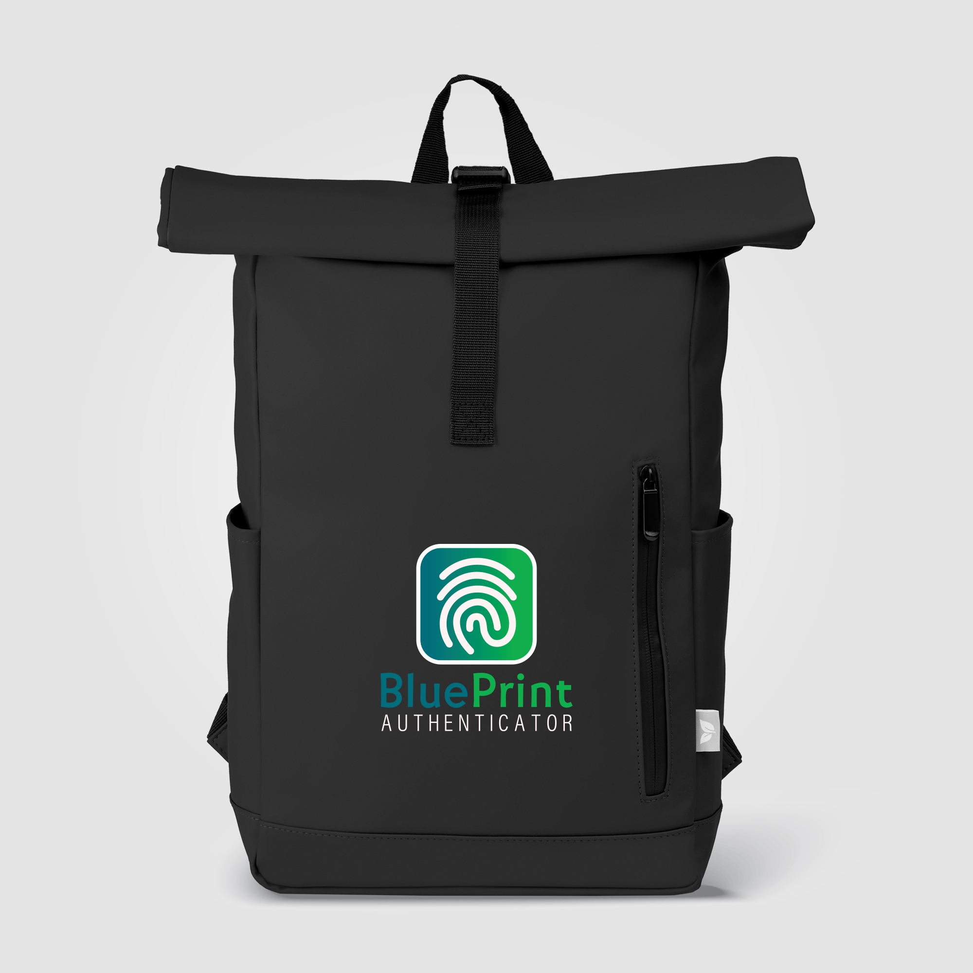Malmö rPET  Waterproof Zipper 15-Inch Laptop Rolltop Backpack – 12L 17
