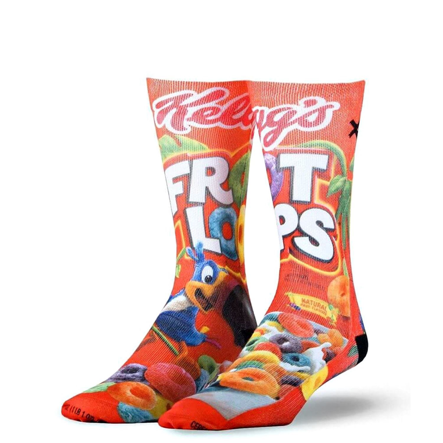 Below the calf sublimated full color crew socks, 200 needle 6