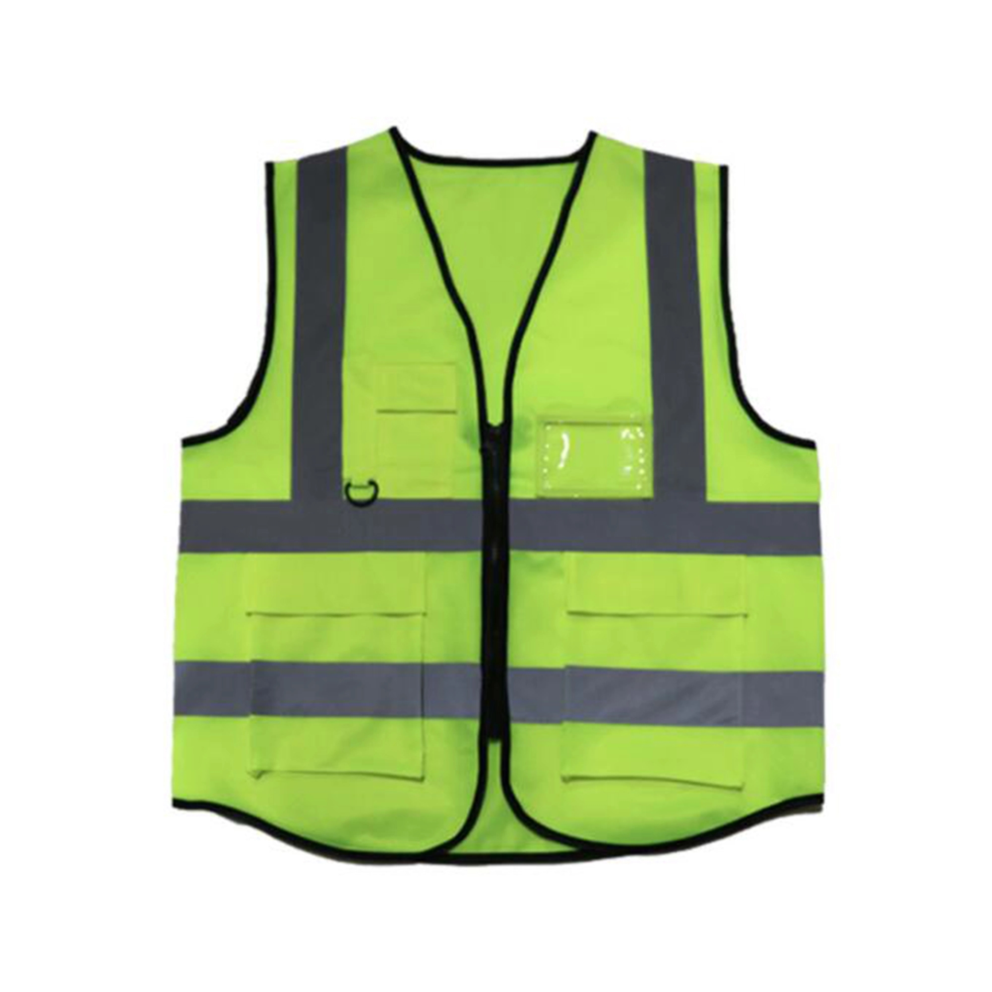 Bayside Mesh Safety Vest - Lime 2