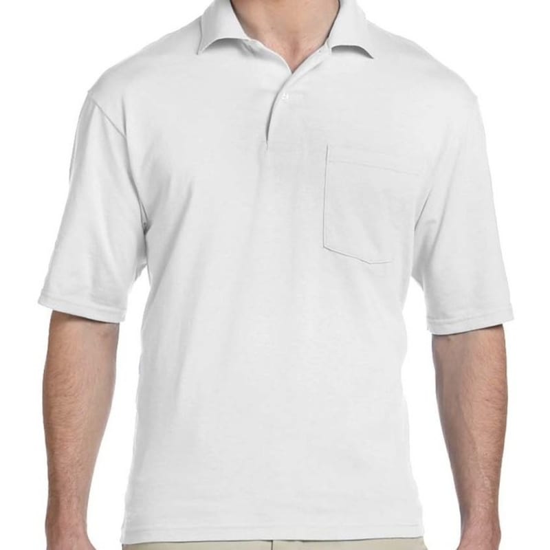 Jerzees 5.6 Oz., 50/50 Jersey Pocket Polo With SpotShield™ 13