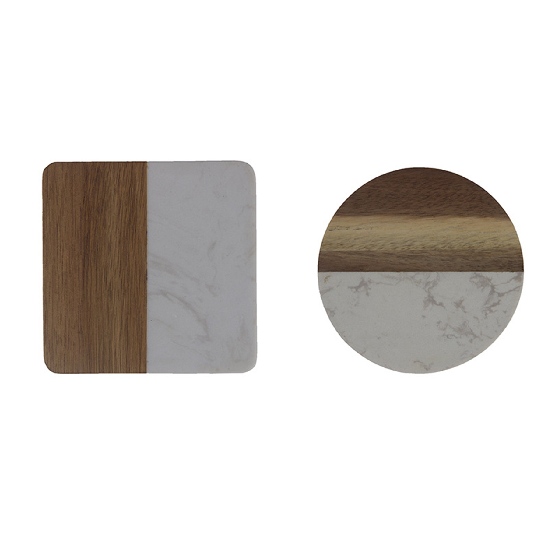 Wood Marble Coaster 4