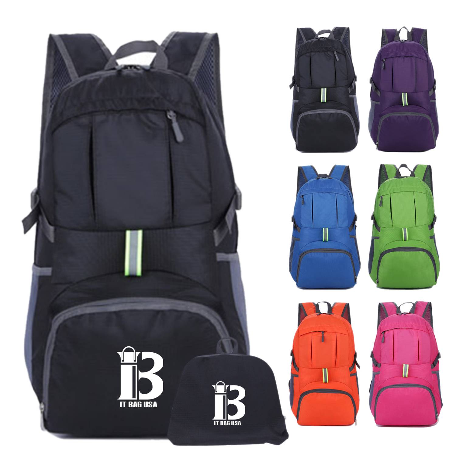 Lightweight Backpack Durable Hiking Travel Packable 2