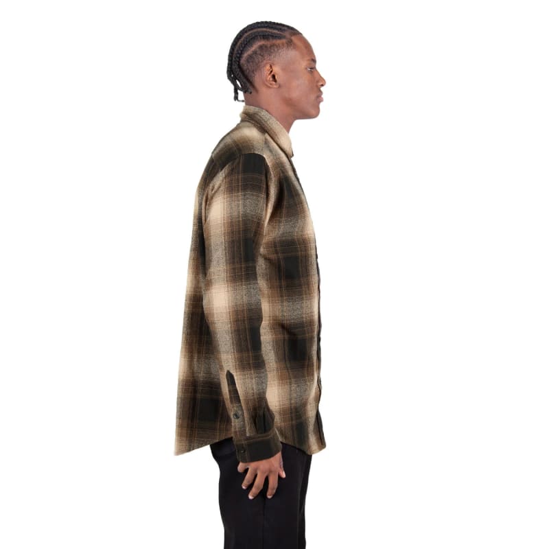 Shaka Wear Men's Plaid Flannel Overshirt 22