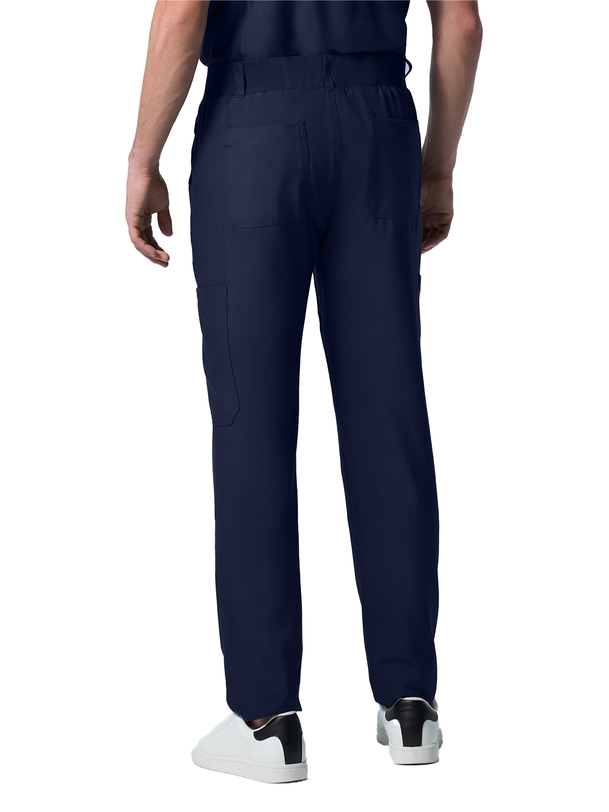Landau - Forward - Men's Eight-Pocket Mid-Rise Rib-Knit Elastic Waist Cargo Pant 37