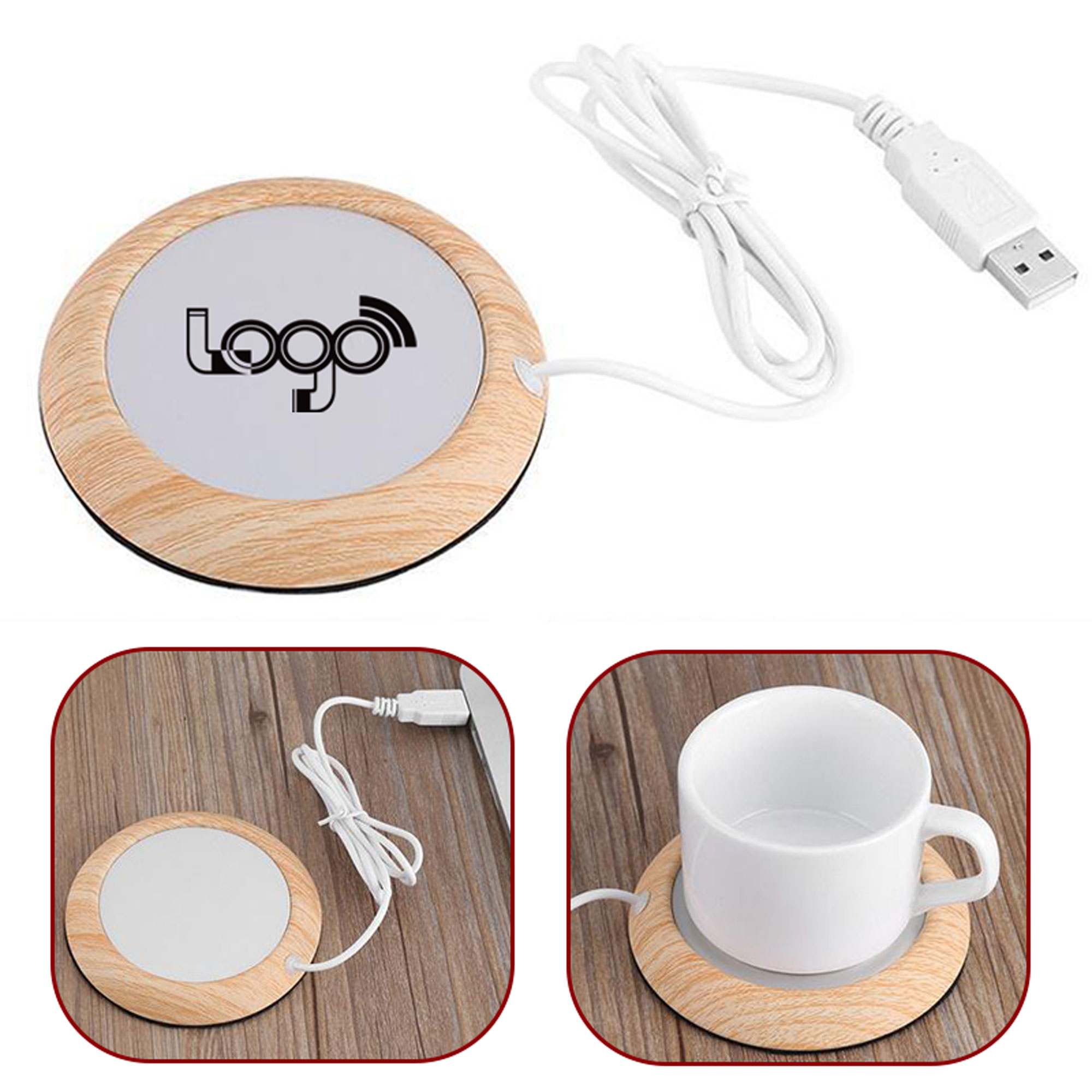 USB Water Mug Heater Thermostat Coaster 7