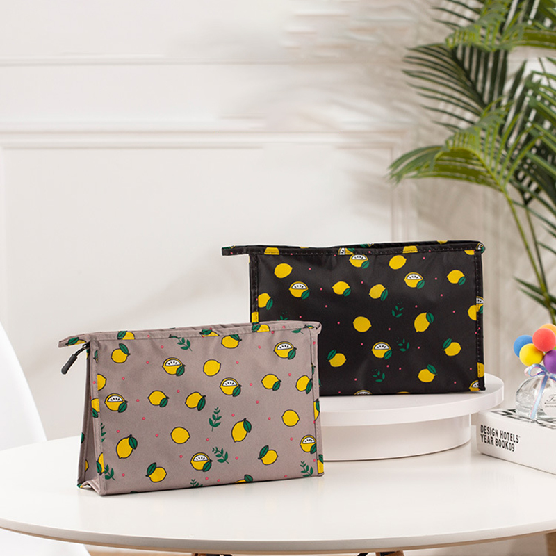 Custom Canvas Toiletry Bag Cosmetic Bag 4