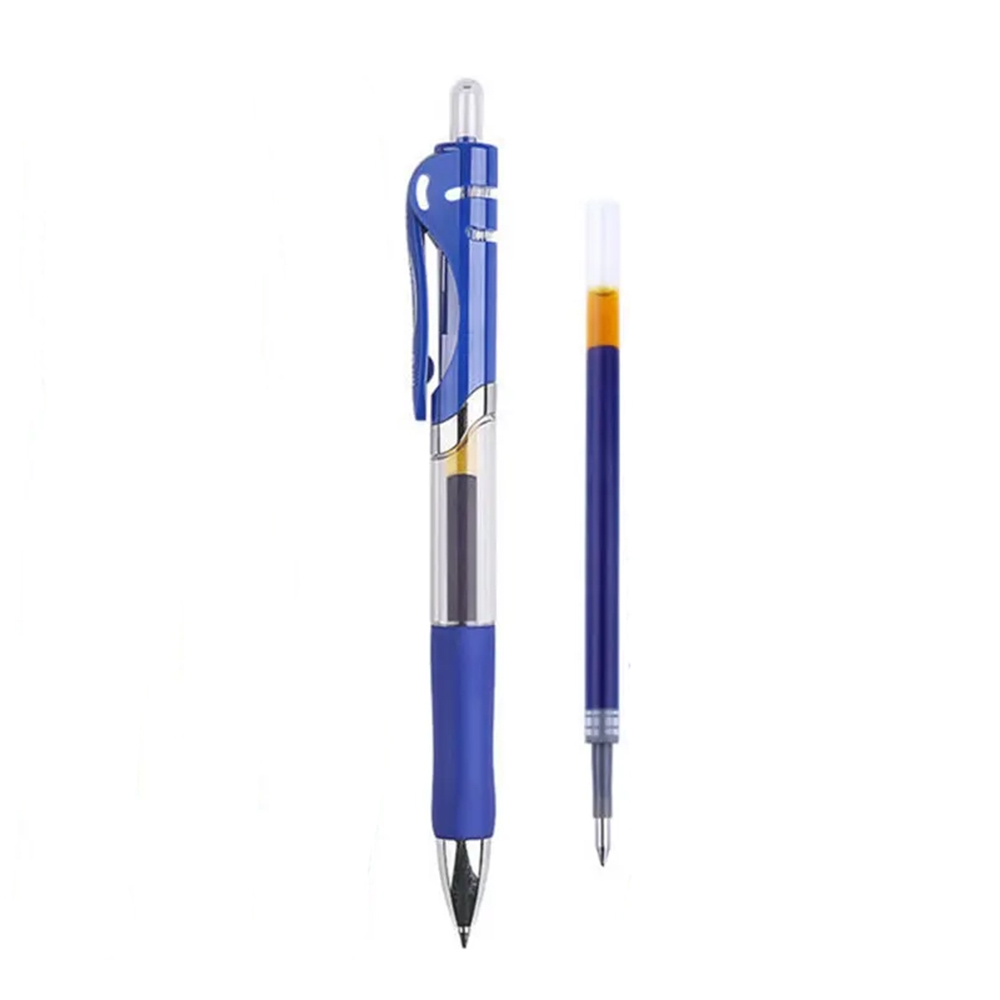 Inkflow Retractable Gel Pens With Rubber Grip 3