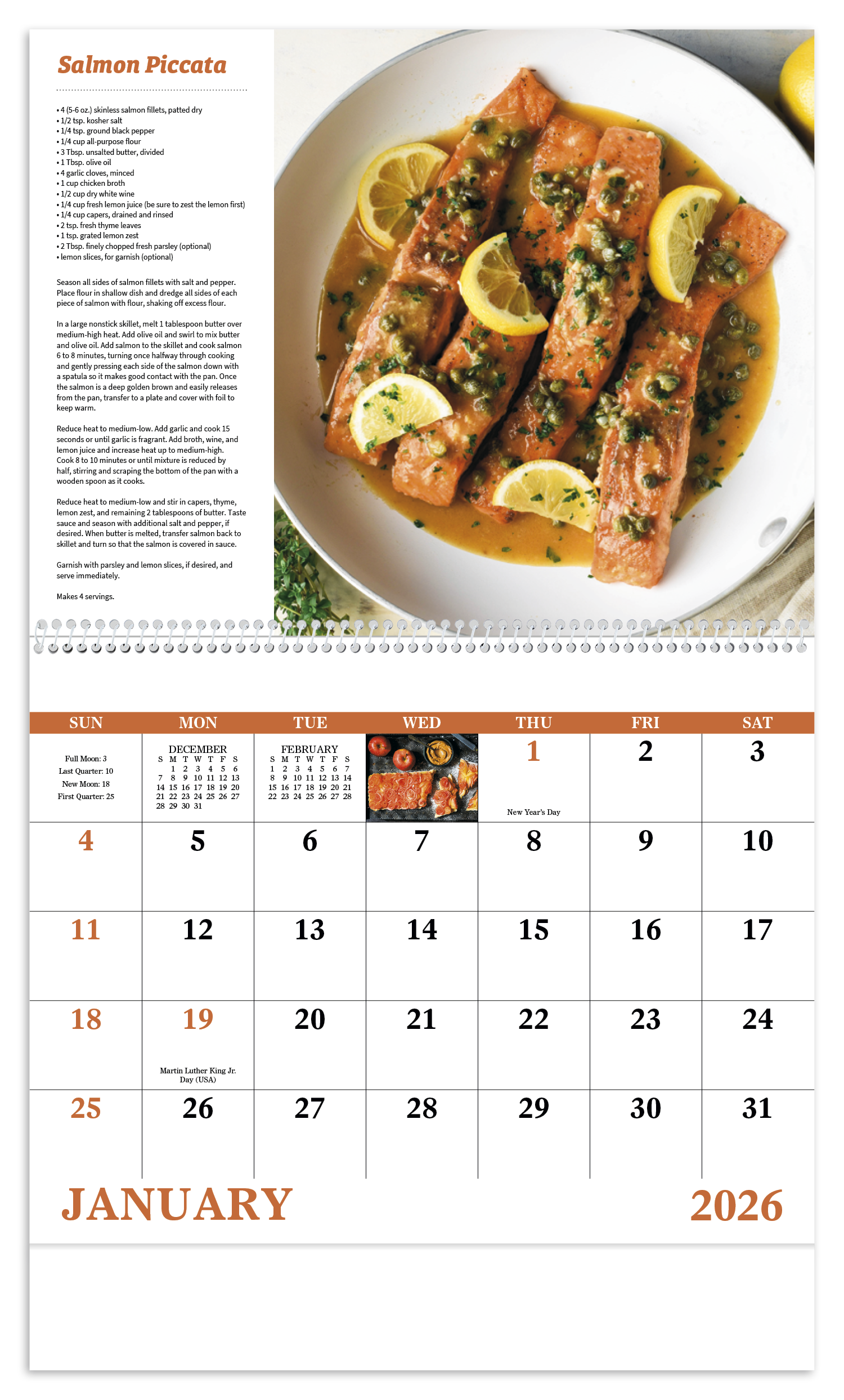 Good Value™ Delicious Dining - Spiral Calendar 29