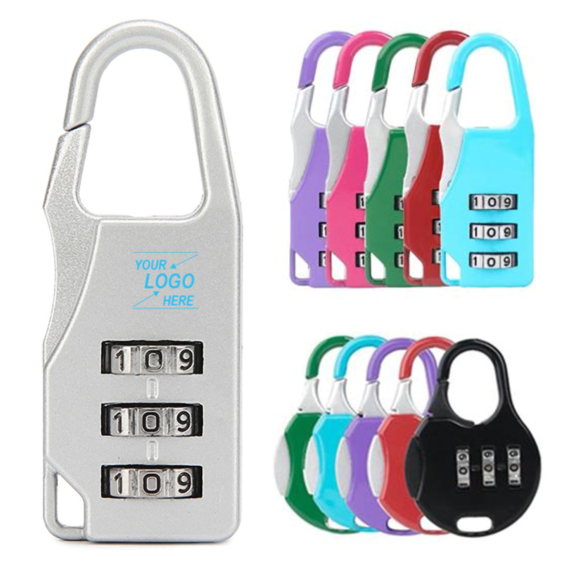 Mini Padlock w/Password 2