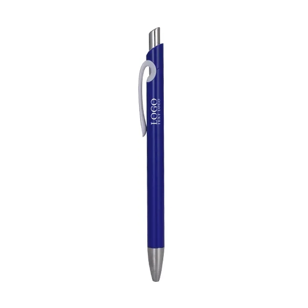 Solid Plastic Ballpoint Click Pen 11