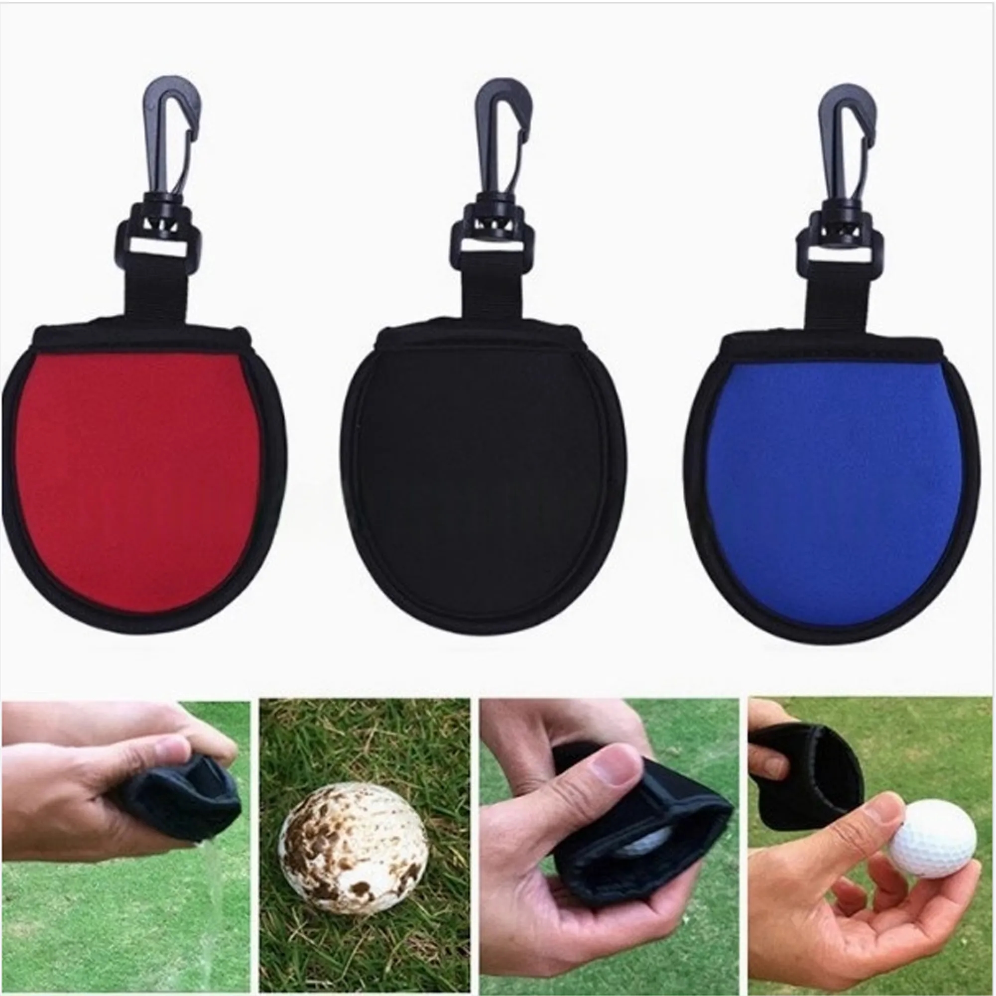 Golf Ball Cleaning Bag 3